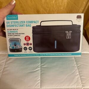 NuvoMed UV Sterilizer Compact Disinfectant Bag NIB